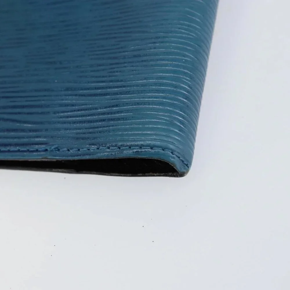 LOUIS VUITTON Epi Agenda PM Day Planner Cover Blue